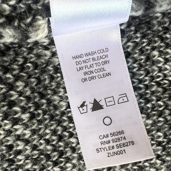 Splendid Longline Sweater Vest Size XS/S Southwestern Totem Aztec Wool Mohair - Picture 9 of 10